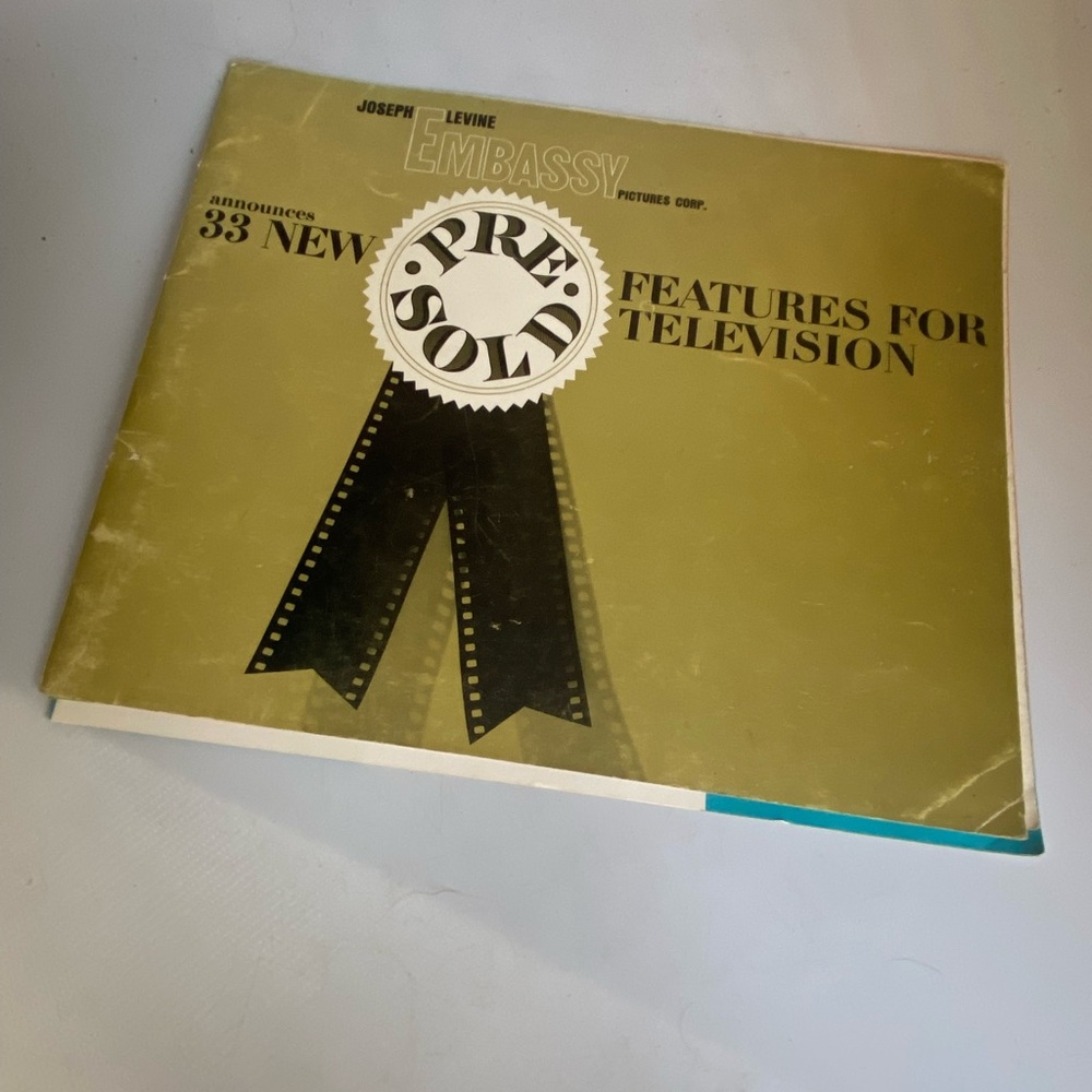 Joseph Levine Salesman's Flip Book
